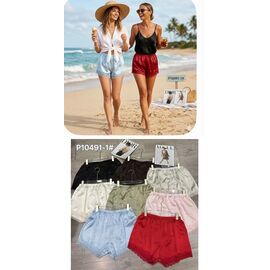 Фотография Шорты женские S104911 black р.S-L "Dorimodes" недорого оптом от прямого поставщика