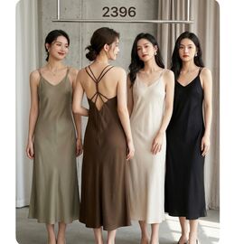 Фотография Сарафан женский VL2396 l.beige р.S-L "Dorimodes" недорого оптом от прямого поставщика