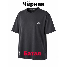 Фотография Футболка мужская 14601 black р.2XL-6XL "Alex Clothes" недорого оптом от прямого поставщика