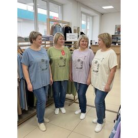 футболка жіноча AL1802 green р.M-2XL "Dorimodes" недорого оптом від прямого постачальника