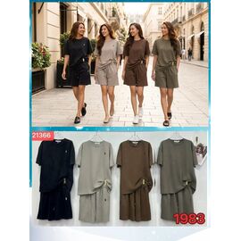 Костюм жіночий BH21366 khaki р.M-XL "Dorimodes" недорого оптом від прямого постачальника