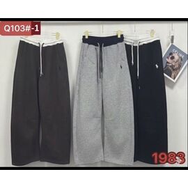 Фотография Штаны спортивные женские Q1031 l.grey р.M-XL "Dorimodes" недорого оптом от прямого поставщика