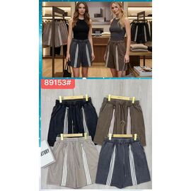 Фотография Шорты женские Q89153 brown р.M-XL "Dorimodes" недорого оптом от прямого поставщика