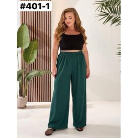 Фотография Штаны женские летние 401-1 green р.one size "FIESTA" недорого оптом от прямого поставщика