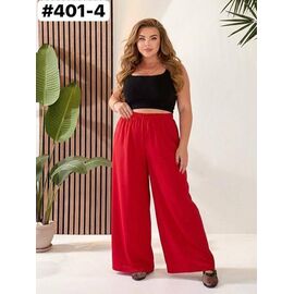 Фотография Штаны женские летние 401-4 red р.one size "FIESTA" недорого оптом от прямого поставщика