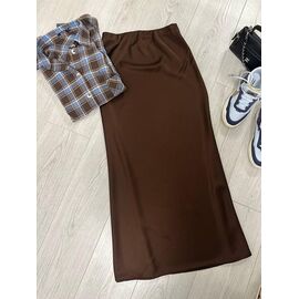 Фотография Юбка женская 279 brown р.42-52 "Adam&Eva" недорого оптом от прямого поставщика