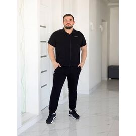 Костюм чоловічий 960 black р.46-56 "Seven Zikina" недорого оптом від прямого постачальника