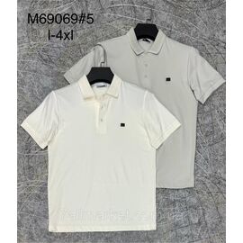 Фотография Футболка-поло мужская молодёжная р-ры L-4XL(2цв) "PROSTOMEN" недорого оптом от прямого поставщика