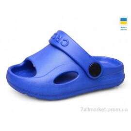 Фотография Шлепки детские летние Лето H8 синій (6 пар р.18-23) "Inblue" недорого оптом от прямого поставщика