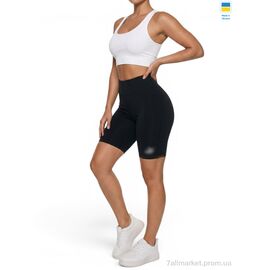 Фотография Велосипедки Лето 5711PU норма чорний (4 шт. р.сетка S-XL) "Sport style" недорого оптом от прямого поставщика