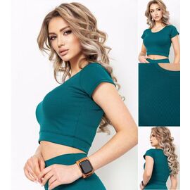 Фотография Топ женский 54 green р.S-XL "VICTORY" недорого оптом от прямого поставщика