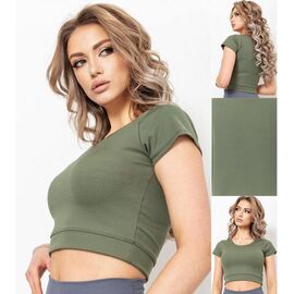 Фотография Топ женский 54 khaki р.S-XL "VICTORY" недорого оптом от прямого поставщика