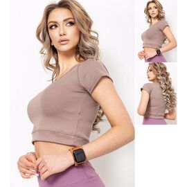 Фотография Топ женский 54-1 beige р.S-XL "VICTORY" недорого оптом от прямого поставщика