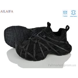 Кросівки жіночі модні Весна/осінь 9886 black (8 пар р.36-41) "Ailaifa" недорого оптом від прямого постачальника