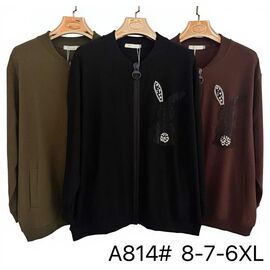 Кофта жіноча A814 khaki р.6XL-8XL "Immei" недорого оптом від прямого постачальника