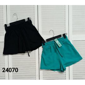 Фотография Шорты женские 24070 green р.44-50 "LOOK" недорого оптом от прямого поставщика