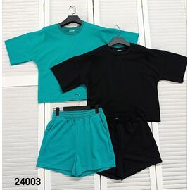 Костюм жіночий 24003 black р.44-50 "LOOK" недорого оптом від прямого постачальника