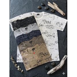 Фотография Футболка мужская 2127 navy р.3XL-6XL "Moranny" недорого оптом от прямого поставщика