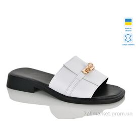 Шльопанці жіночі полегшені Літо 558 білий к. (6 пар р.37-42) "Sali" недорого оптом від прямого постачальника