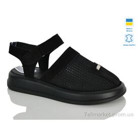 Босоніжки жіночі літні Літо 705 чорний з.т. (6 пар р.36-40) "Sali" недорого оптом від прямого постачальника