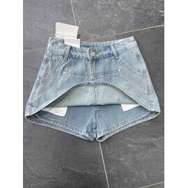 Спідниця-шорти жіноча 3675 l.blue р.S-L "PRENSES" недорого оптом від прямого постачальника