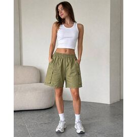 Шорти жіночі PR39 khaki р.one size "PRENSES" недорого оптом від прямого постачальника