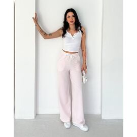 Штани жіночі літні PR81 l.pink р.S-2XL "PRENSES" недорого оптом від прямого постачальника