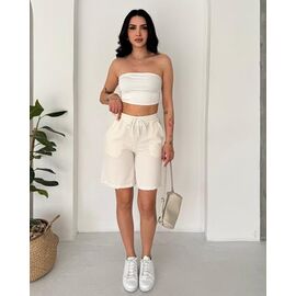 Шорти жіночі PR98 l.beige р.S-2XL "PRENSES" недорого оптом від прямого постачальника