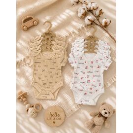 Фотография Боди на девочку 13504 beige р.0.3-1.6 "Major" недорого оптом от прямого поставщика