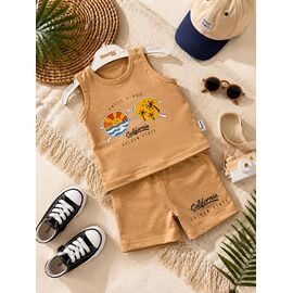 Фотография Костюм детский на мальчика 26169 camel р.0.9-2 "Major" недорого оптом от прямого поставщика