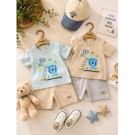 Фотография Костюм детский на мальчика 1207 beige р.0.6-1.6 "Major" недорого оптом от прямого поставщика
