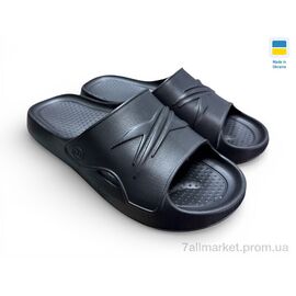 Фотография Шлепки мужские пляжные Лето 140 чорний (8 пар р.41-46) "Rai shoes" недорого оптом от прямого поставщика
