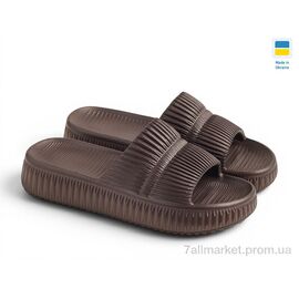 Шльопанці жіночі полегшені Літо ДС79 шоколад (8 пар р.36-41) "Rai shoes" недорого оптом від прямого постачальника