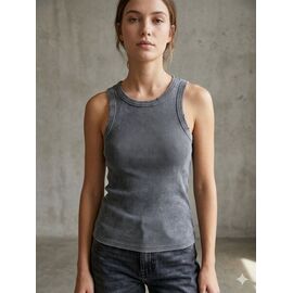 Фотография Майка женская DM365 grey р.S-L "Dream" недорого оптом от прямого поставщика