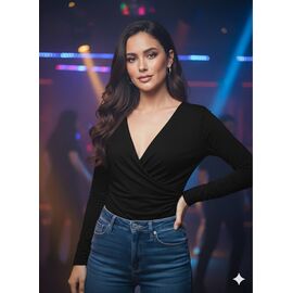 Светр жіночий DM449 black р.S-XL "Dream" недорого оптом від прямого постачальника