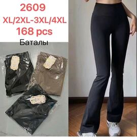 Лосини жіночі 2609 mix р.XL-4XL "Hoan" недорого оптом від прямого постачальника