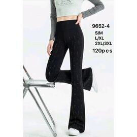 Лосини жіночі 9652-4 black р.42-50 "Hoan" недорого оптом від прямого постачальника