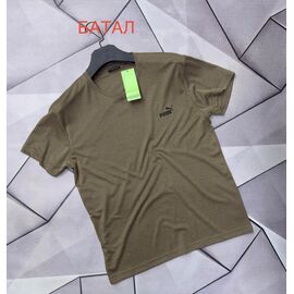 Футболка чоловіча 67907 khaki р.2XL-6XL "MACCALI" недорого оптом від прямого постачальника