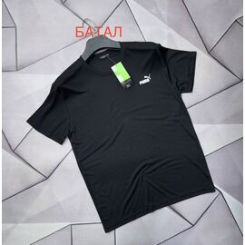 Футболка чоловіча 67910 black р.2XL-6XL "MACCALI" недорого оптом від прямого постачальника