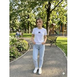 футболка жіноча 200-1 white р.S-M "Newe" недорого оптом від прямого постачальника
