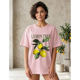 Фотография Футболка женская 2581 pink р.4XL-5XL "Newe" недорого оптом от прямого поставщика