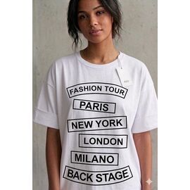 Фотография Футболка женская 400-2 white р.4XL-5XL "Newe" недорого оптом от прямого поставщика