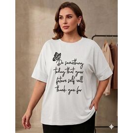 Фотография Футболка женская NW107 white р.4XL-5XL "Newe" недорого оптом от прямого поставщика