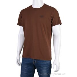 Футболка чоловіча Літо U010-10PU brown (5 шт. р.сітка56-64) "Banko" недорого оптом від прямого постачальника
