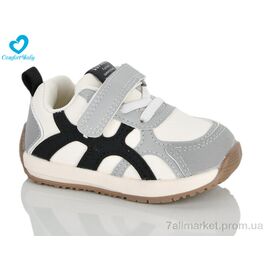 Фотография Кроссовки детские модные Весна/осень 1218А сірий (7 пар р.16-20) "Comfort-baby" недорого оптом от прямого поставщика