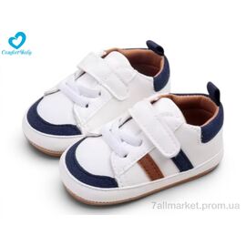Пінетки Весна/осінь 26-10 білий (6 пар р.11-13) "Comfort-baby" недорого оптом від прямого постачальника