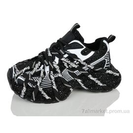 Кросівки жіночі модні Весна/осінь CK32 black (8 пар р.36-41) "DaFuYuan" недорого оптом від прямого постачальника