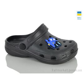 Фотография Кроксы детские летние Лето N017 сірий (6 пар р.30-35) "Lot Shoes" недорого оптом от прямого поставщика