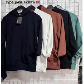 Фотография Худи мужской AX236 brown р.M-3XL "AXT" недорого оптом от прямого поставщика