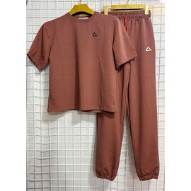 Фотография Костюм спортивный женский AX269 brown р.S-XL "AXT" недорого оптом от прямого поставщика